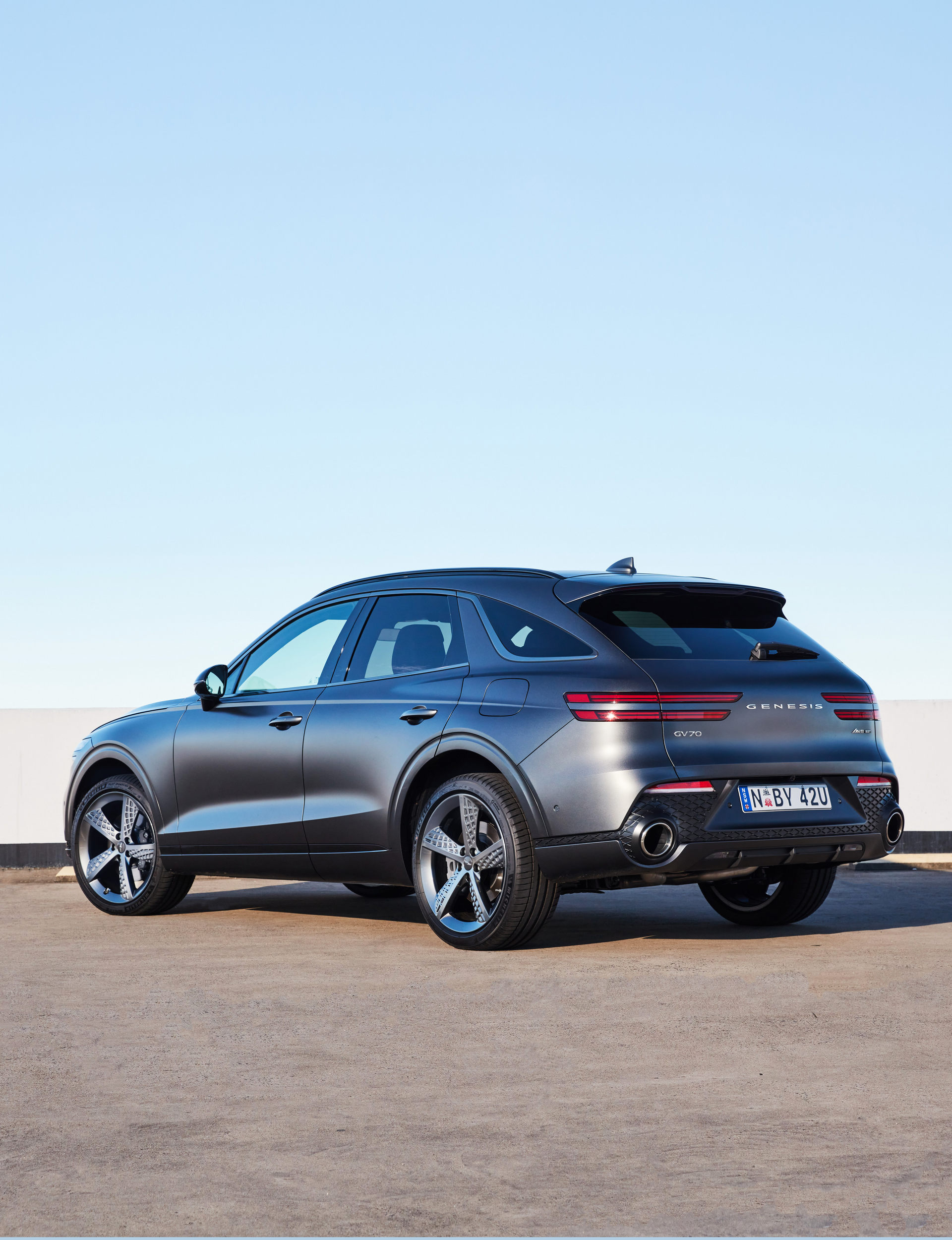 2021 Genesis GV70 Lands Down Under With Three Engine Options