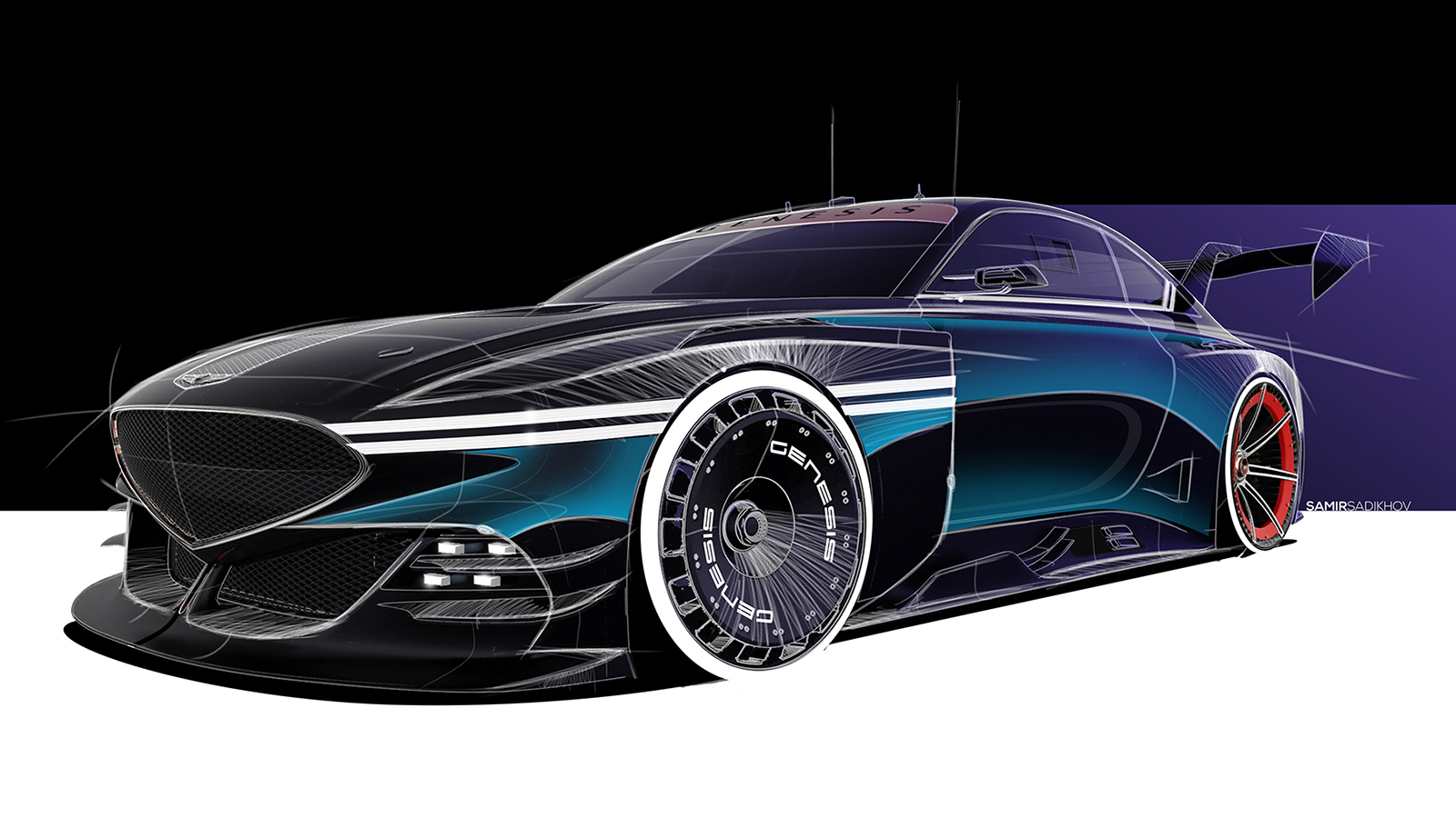 Genesis X And G70 Virtual Race Cars Ready To Compete In Gran Turismo