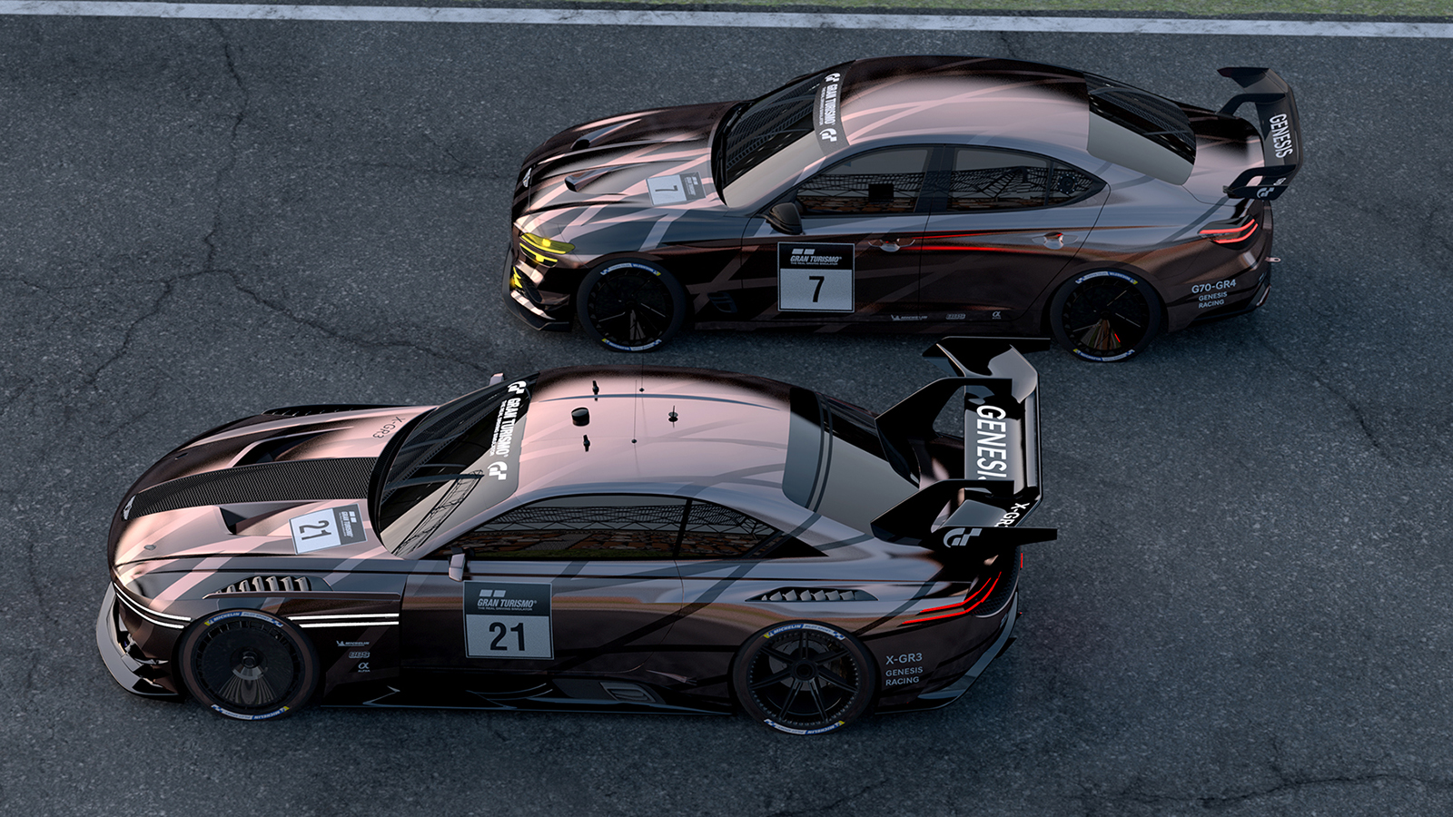 Genesis X And G70 Virtual Race Cars Ready To Compete In Gran Turismo