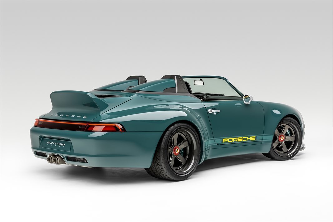 Gunther Werks 993 Speedster Remastered Makes Public Debut In Monterey