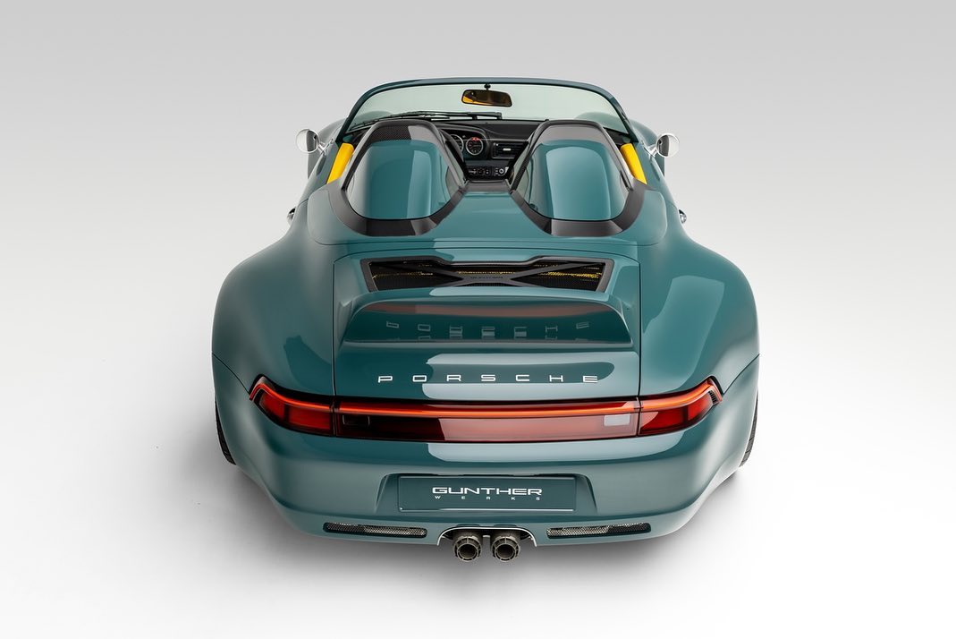 Gunther Werks 993 Speedster Remastered Makes Public Debut In Monterey