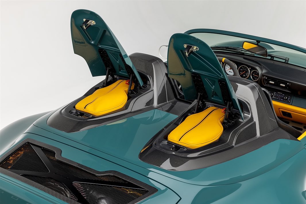 Gunther Werks 993 Speedster Remastered Makes Public Debut In Monterey