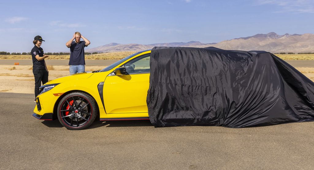  Honda Gives First Production 2021 Civic Type R Limited Edition To Sweepstakes Winner
