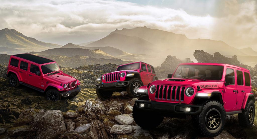  2021 Jeep Wrangler Announced With Tuscadero Pink, Only Available Until November