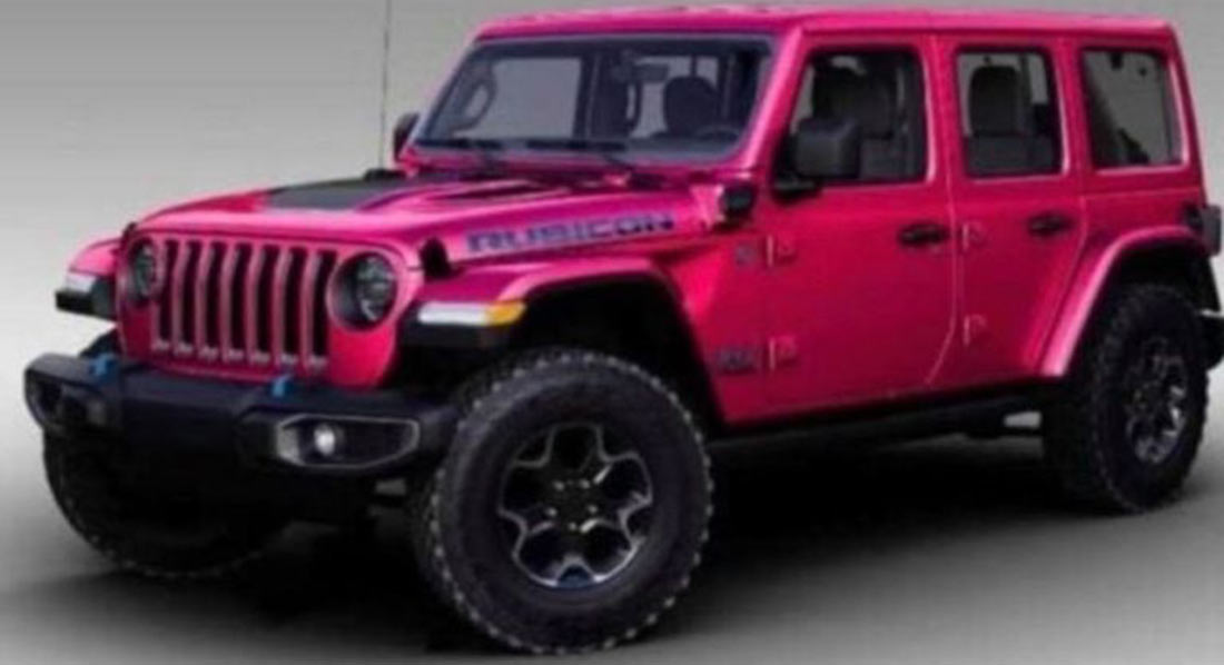 Jeep Wrangler Will Soon Be Available In A Bright Shade Of Pink | Carscoops