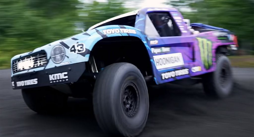  Ken Block Takes His Four Rally Cars On A Gravel Track To Have Some Fun