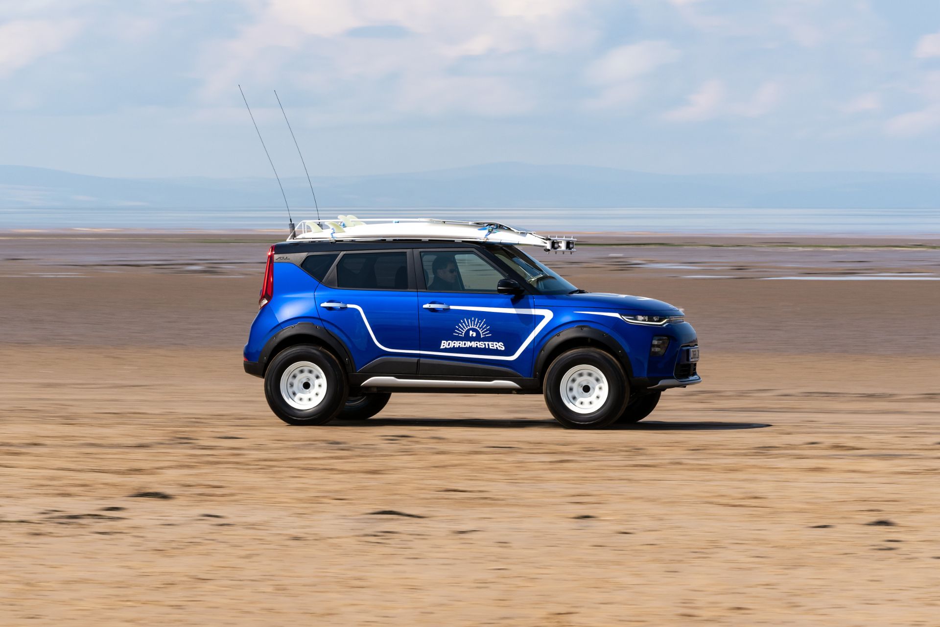Lifted Kia Soul EV Boardmasters Edition Is The Perfect Vehicle For Surfers