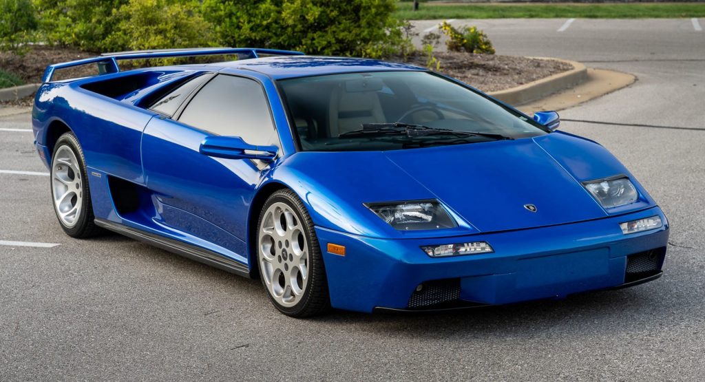  Monterey Blue 2001 Lamborghini Diablo VT 6.0 Is Dripping With Sex Appeal