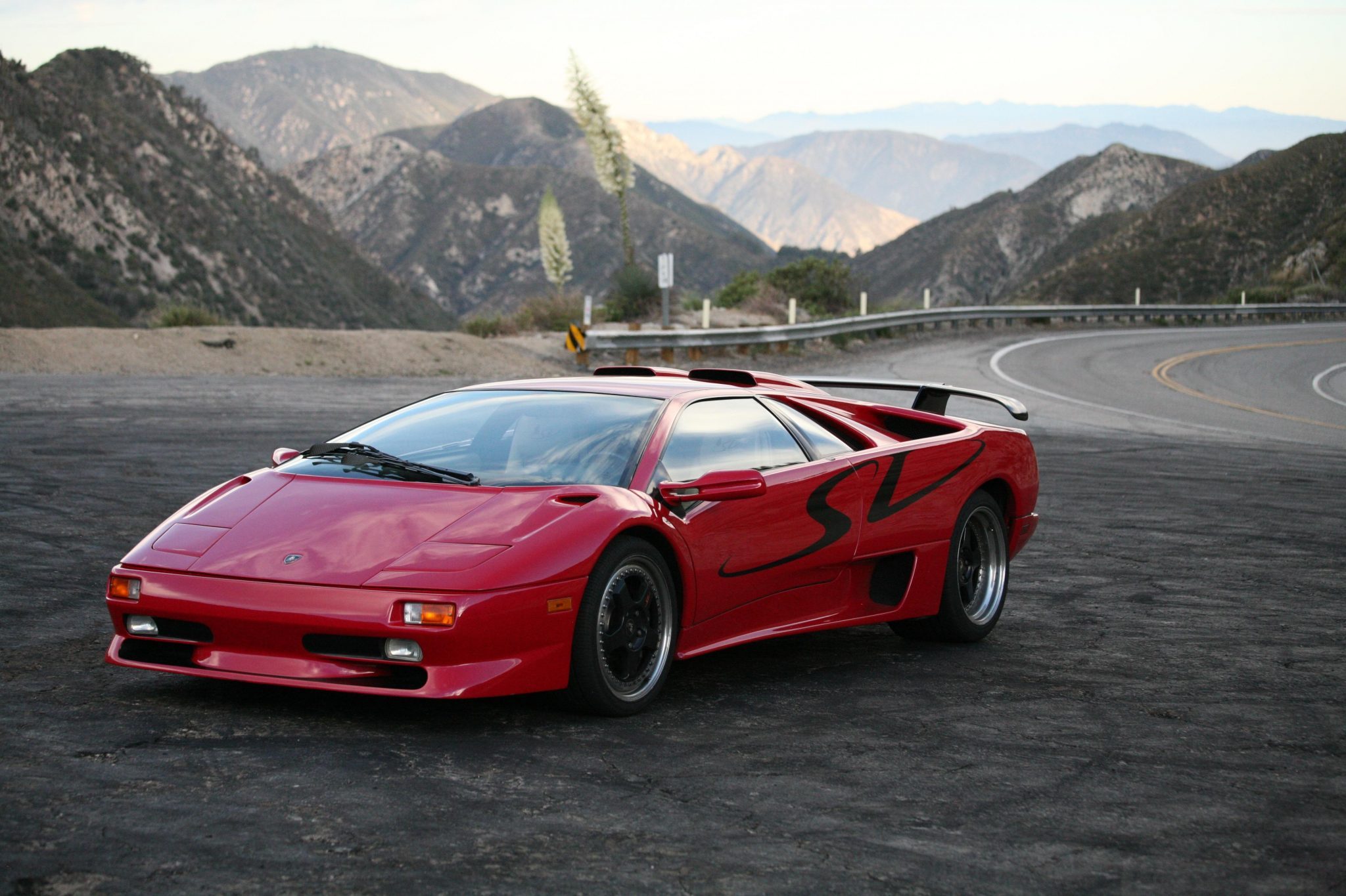 Red And Black 1998 Diablo SV Is As Brash As Lamborghinis Get