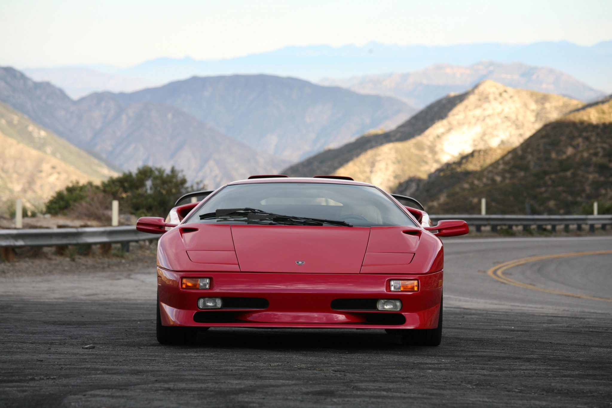 Red And Black 1998 Diablo SV Is As Brash As Lamborghinis Get