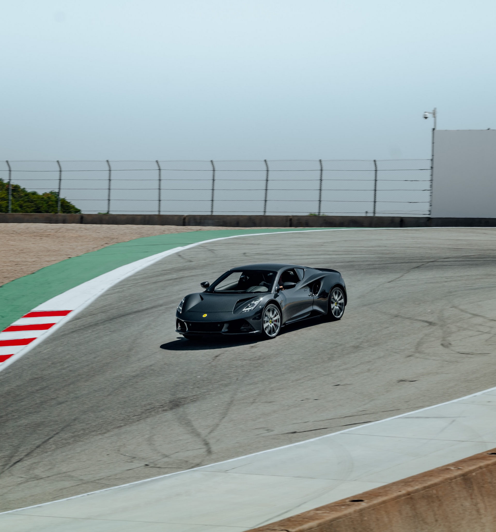 Jenson Button Takes The New Lotus Emira For A Lap Around Laguna Seca