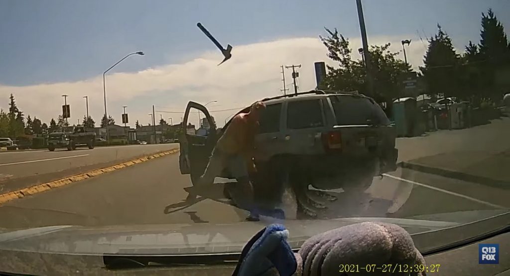  Man Throws Axe At Motorist’s Windshield In Road Rage Incident