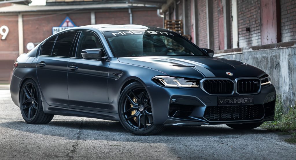  Manhart’s MH5 GTR Is A 777-HP One-Off Based On The BMW M5 CS
