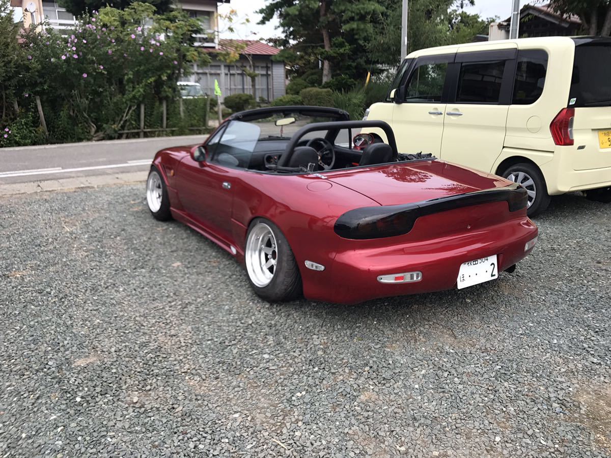 Mazda MX-5 Miata Wearing An RX-7 Rear End Looks …Not Bad?