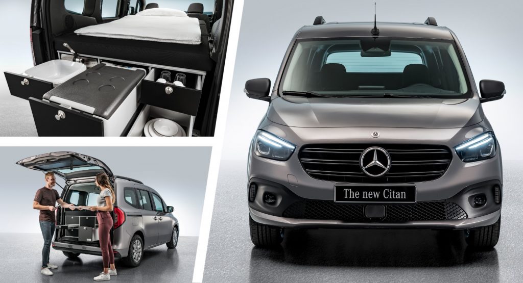  Mercedes-Benz Converts New 2022 Citan To A Micro Camper Van
