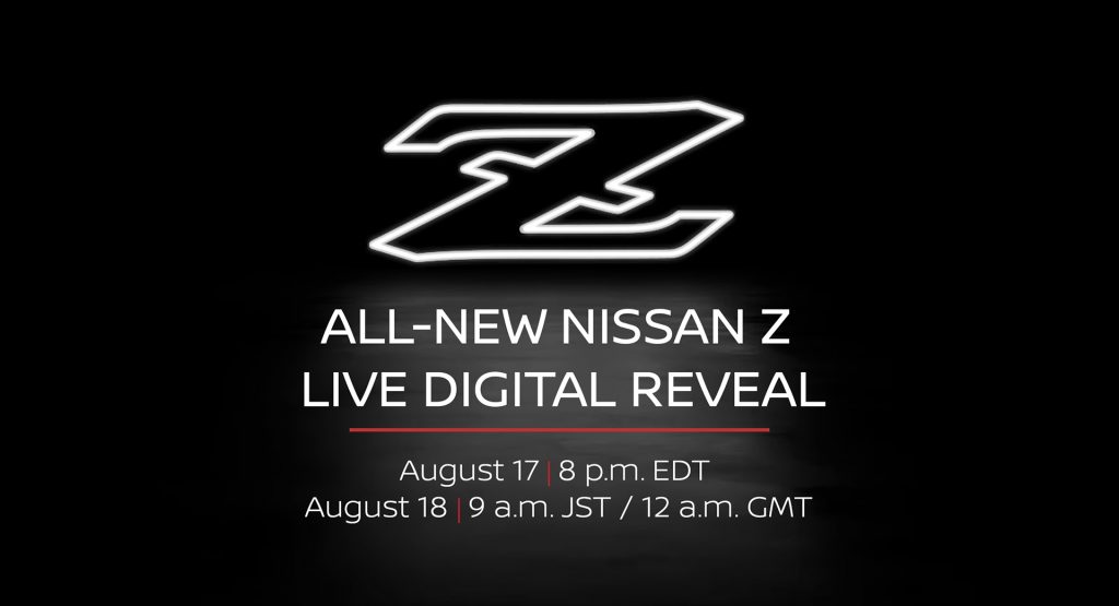  Watch The 2022 Nissan Z Coupe Reveal Live Here At 8PM EST