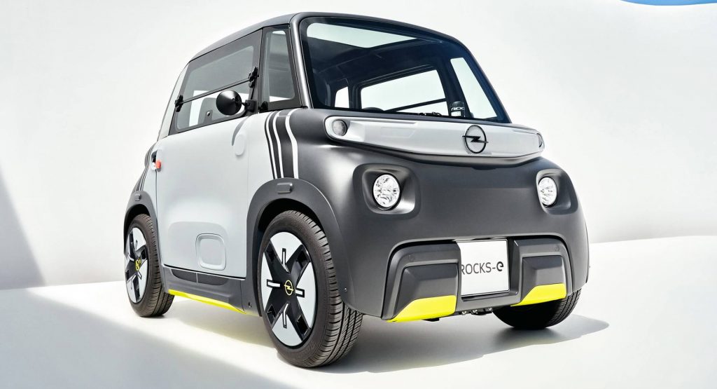  Opel Rocks-e Is A Rebadged Version Of The Tiny Citroën Ami EV