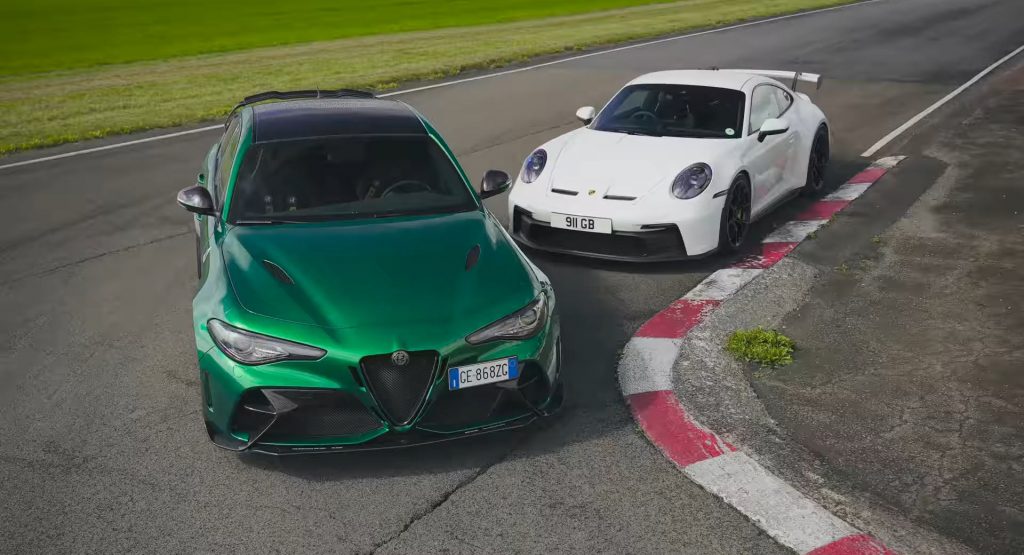Porsche 911 GT3 And Alfa Romeo Giulia GTAm Are Two Bona Fide Driver’s Cars
