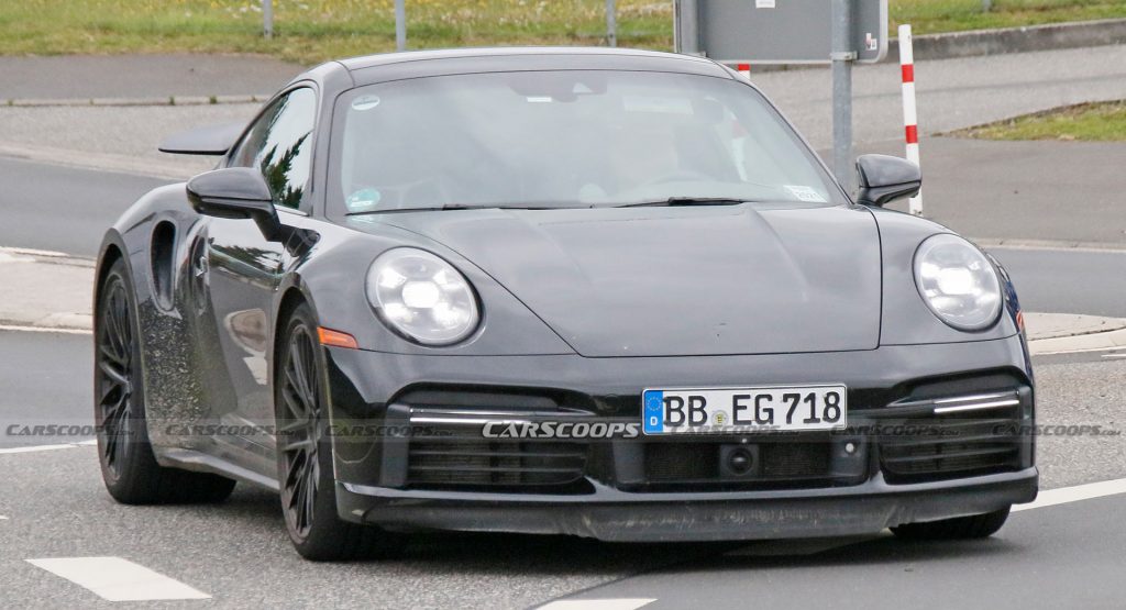  Porsche Is Testing What Appears To Be A 911 Turbo Hybrid At The ‘Ring