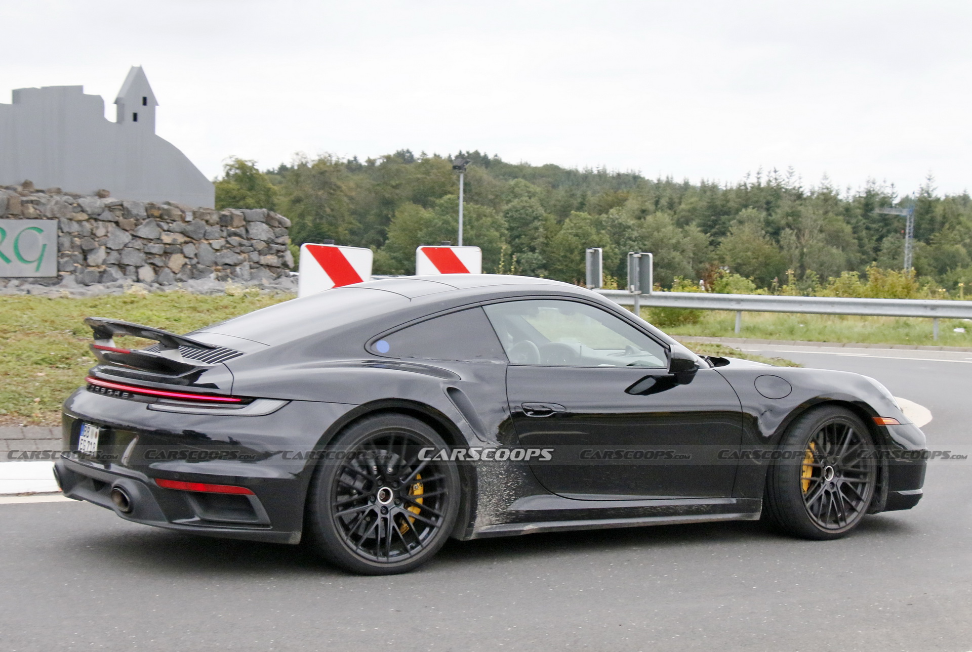 Porsche Is Testing What Appears To Be A 911 Turbo Hybrid At The ‘Ring