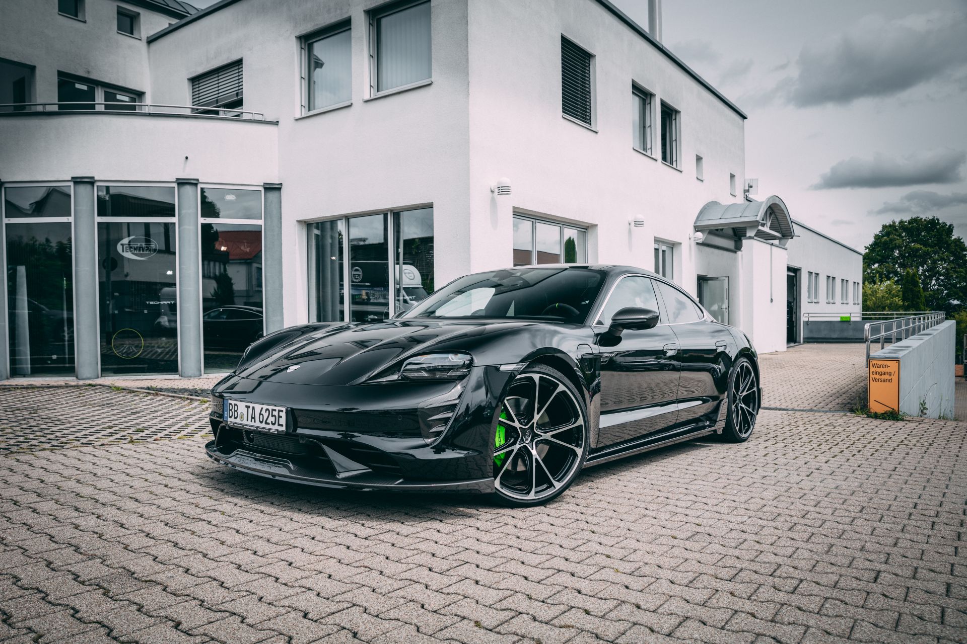 TechArt Gives Porsche Taycan A Subtle Carbon-Fiber Aero Kit