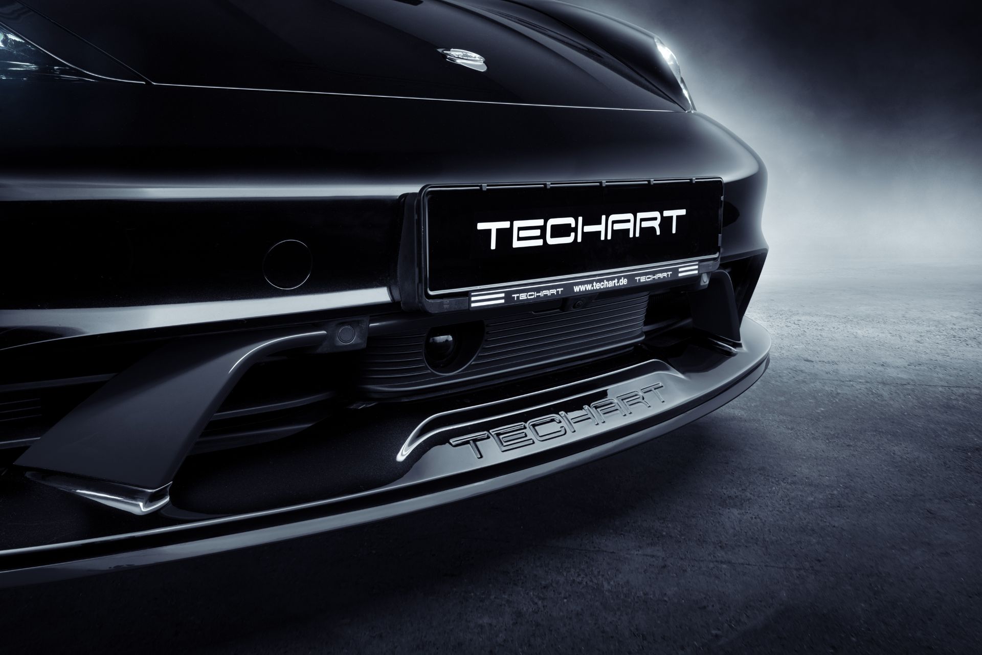 TechArt Gives Porsche Taycan A Subtle Carbon-Fiber Aero Kit