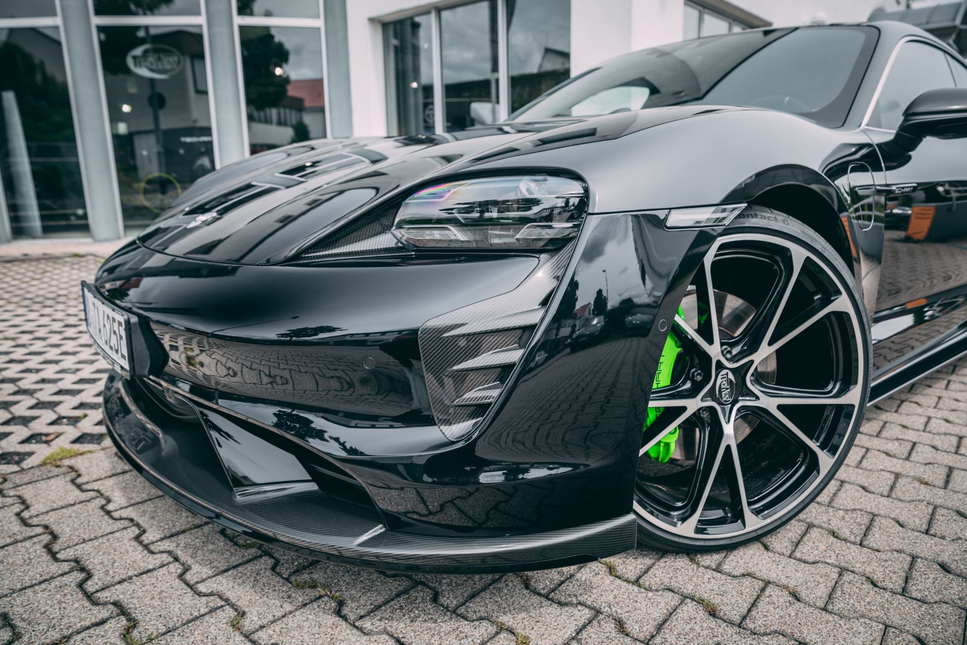 TechArt Gives Porsche Taycan A Subtle Carbon-Fiber Aero Kit