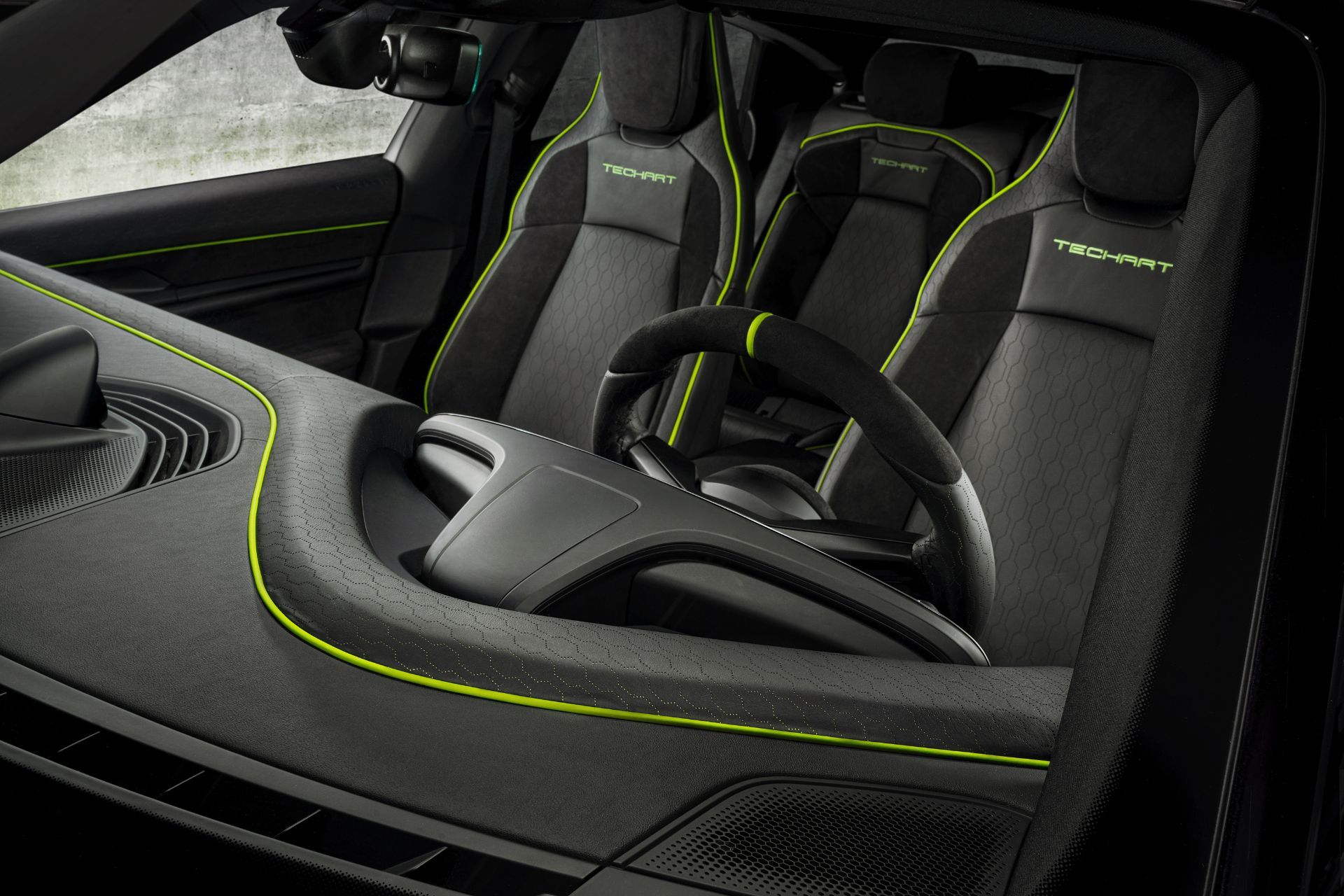 TechArt Gives Porsche Taycan A Subtle Carbon-Fiber Aero Kit