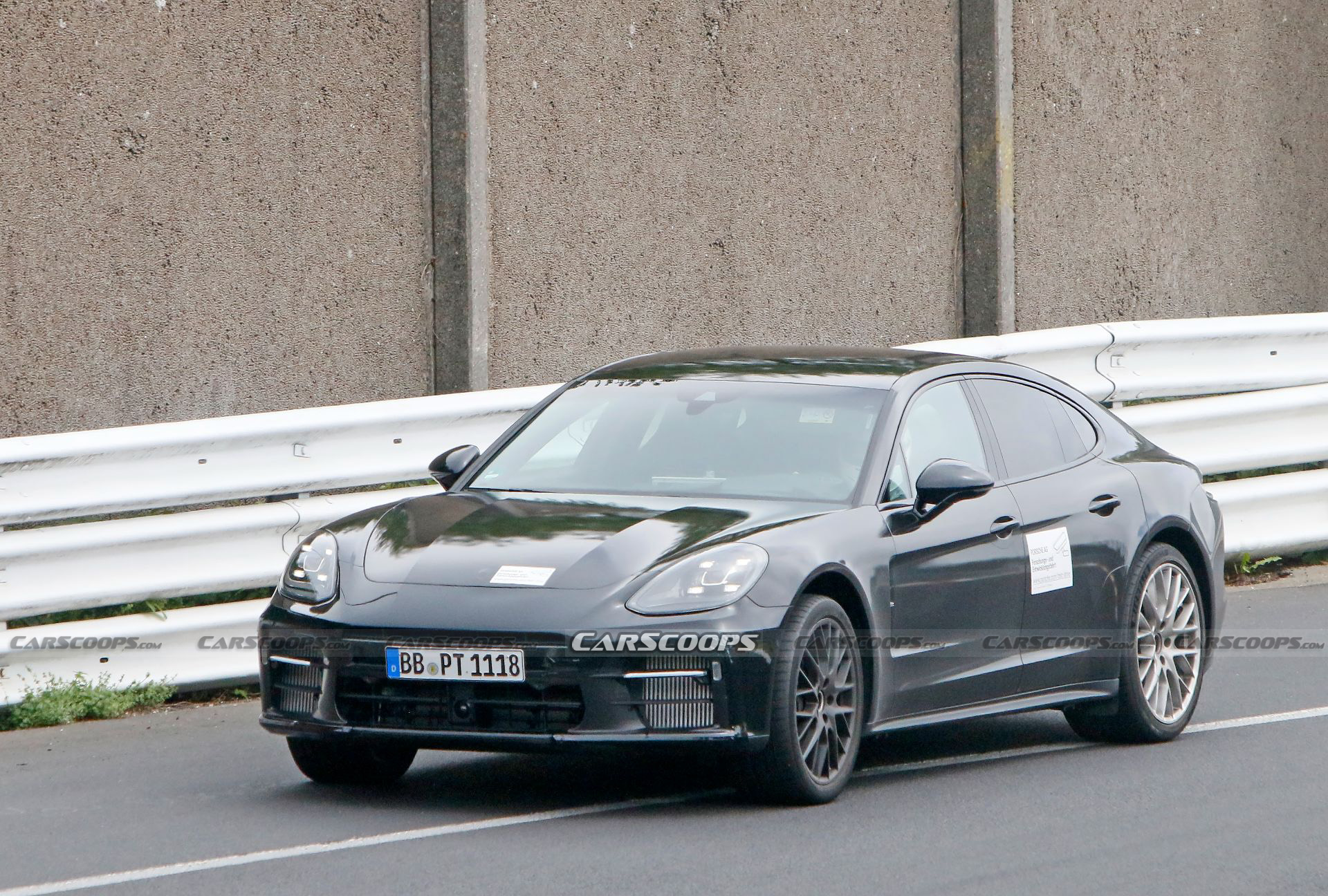 Porsche Panamera Mule Hints At A Turbo GT Performance Flagship