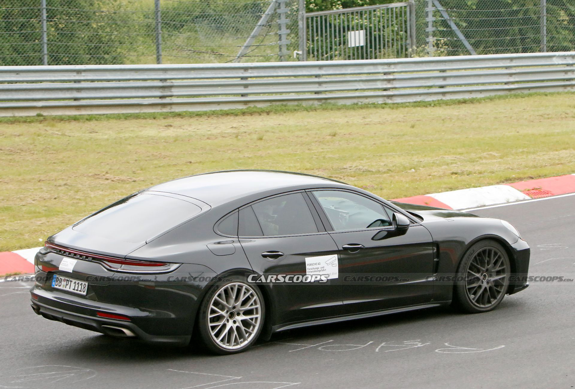 Porsche Panamera Mule Hints At A Turbo GT Performance Flagship