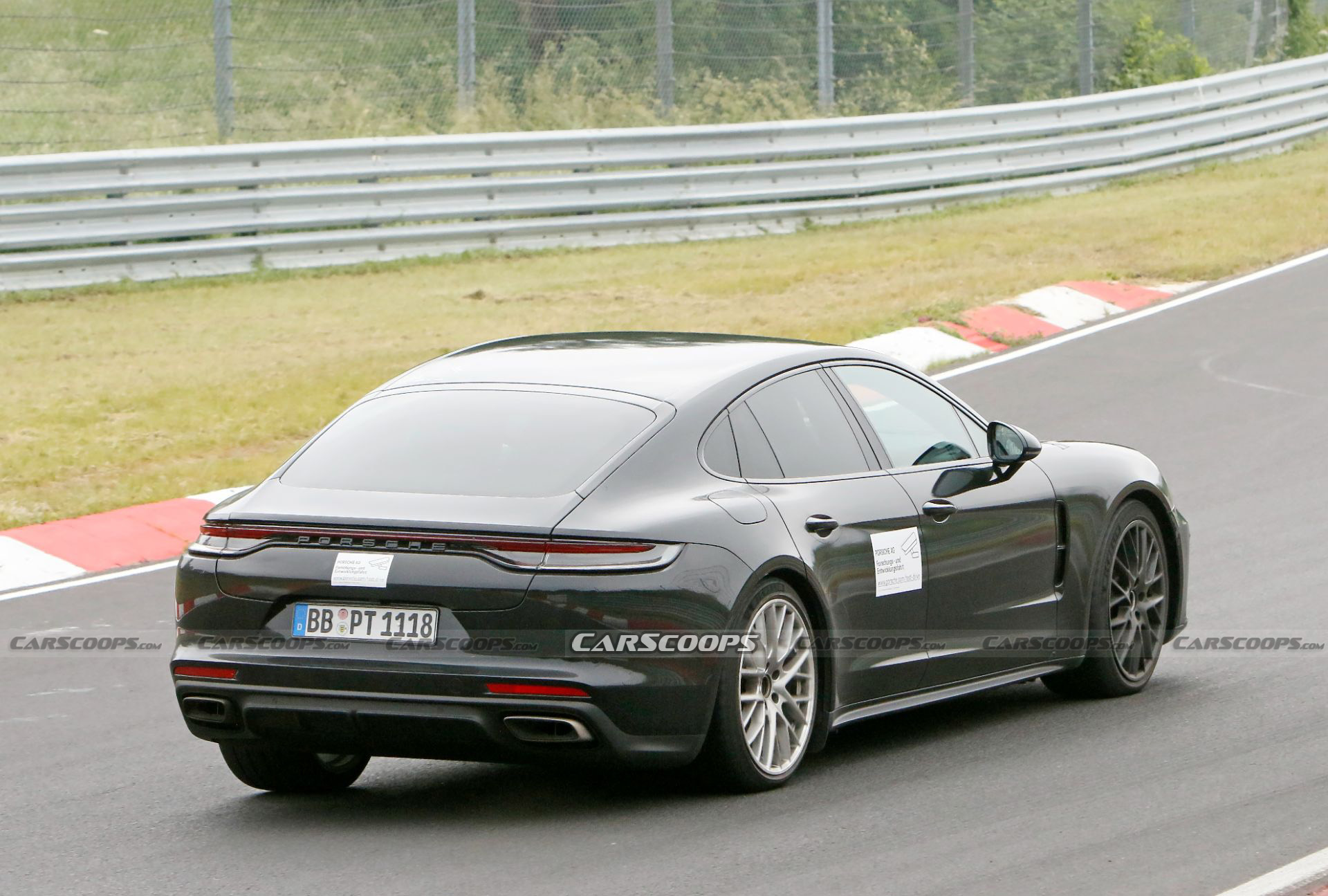 Porsche Panamera Mule Hints At A Turbo GT Performance Flagship