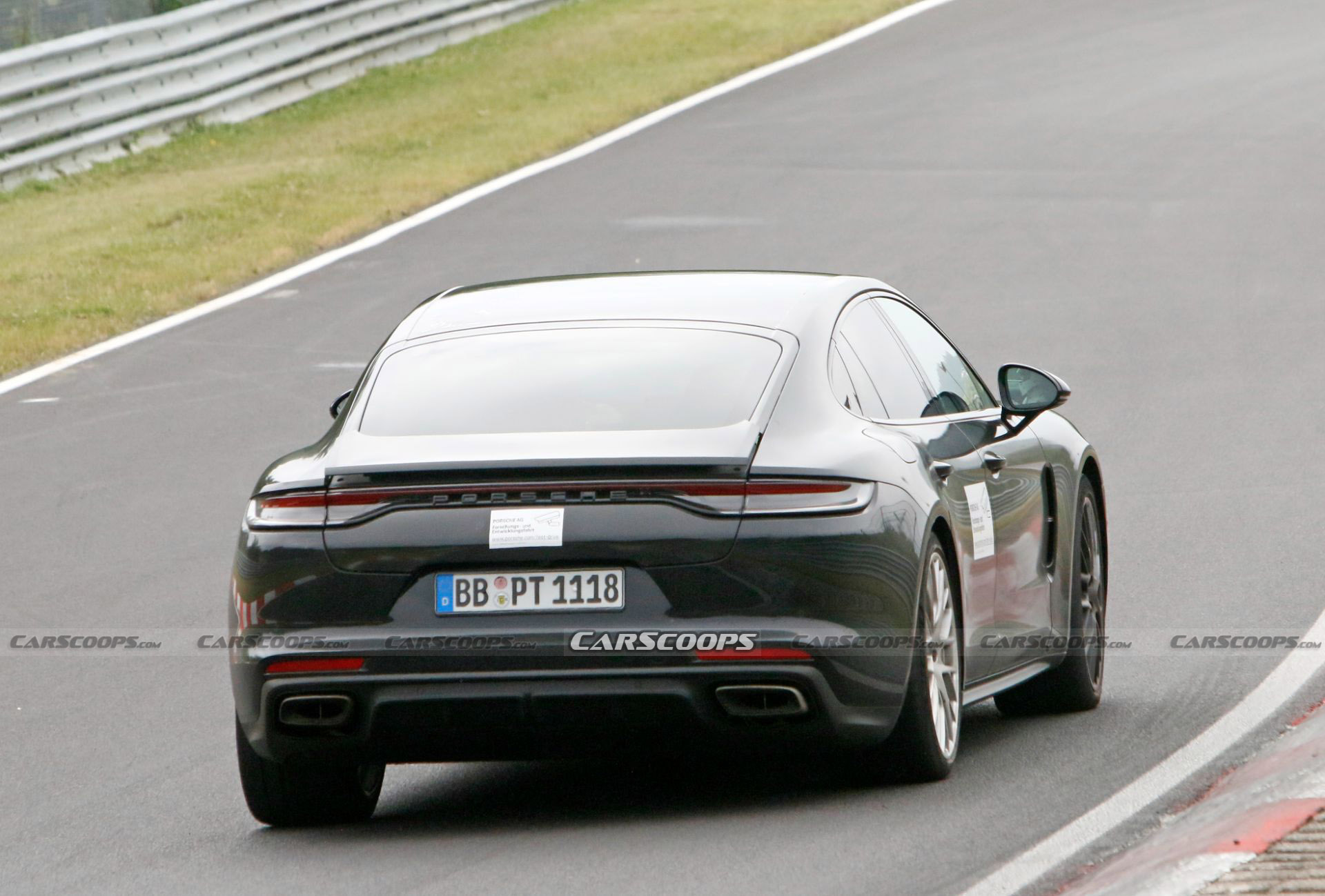 Porsche Panamera Mule Hints At A Turbo GT Performance Flagship