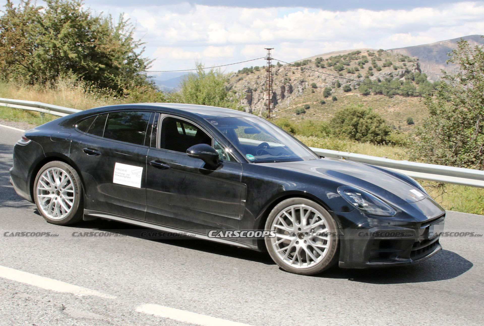 Porsche Panamera Mule Hints At A Turbo GT Performance Flagship
