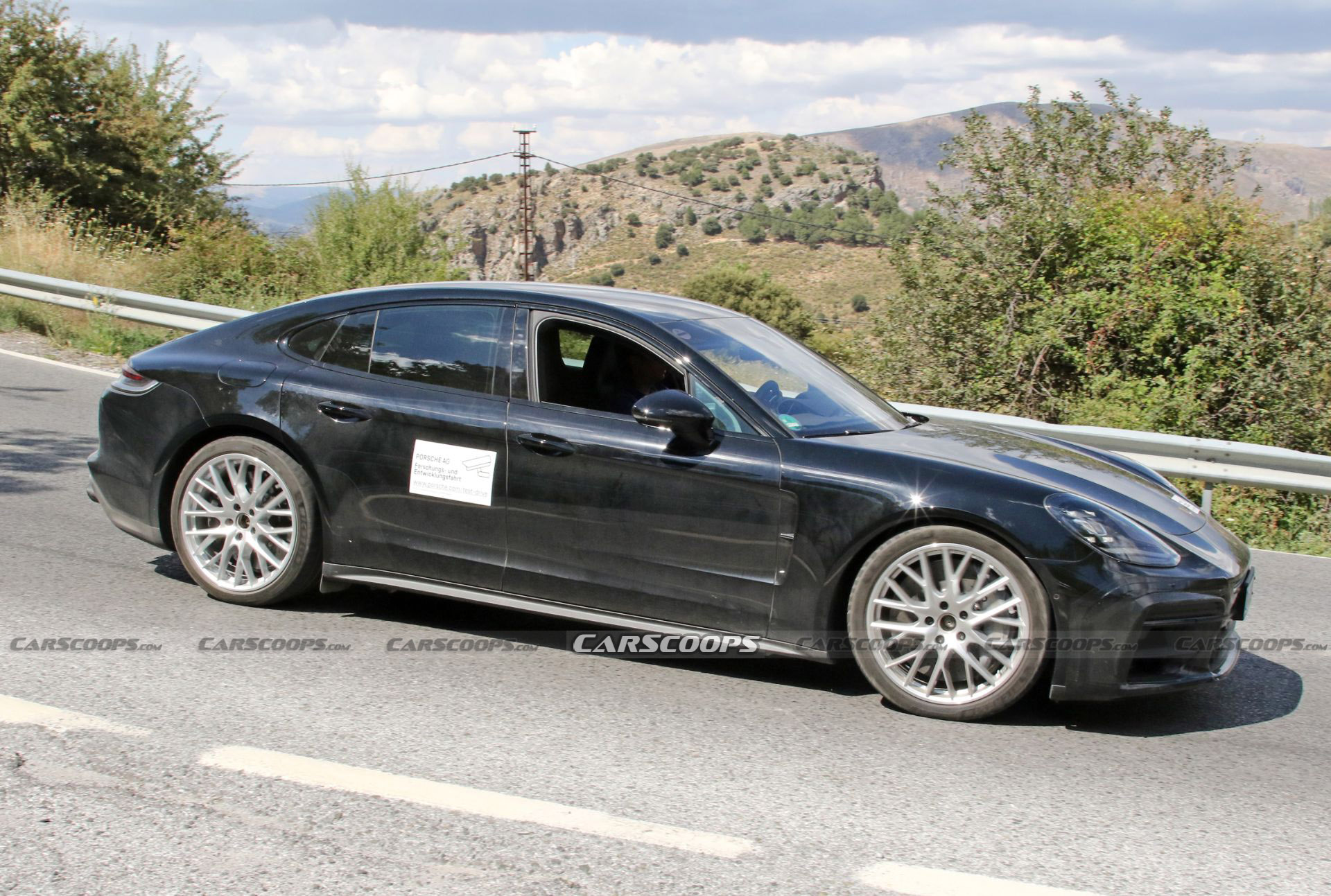 Porsche Panamera Mule Hints At A Turbo GT Performance Flagship