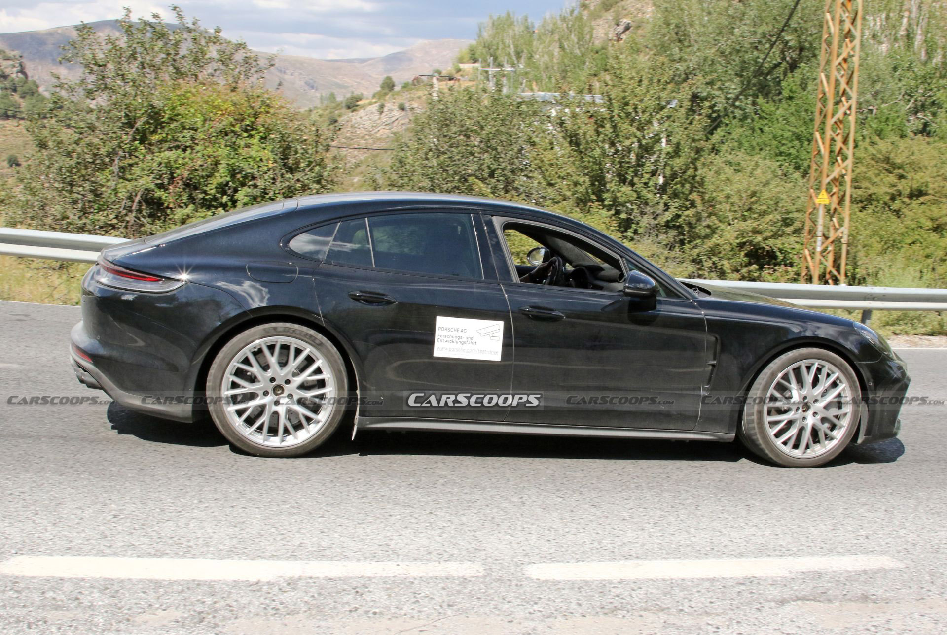 Porsche Panamera Mule Hints At A Turbo GT Performance Flagship