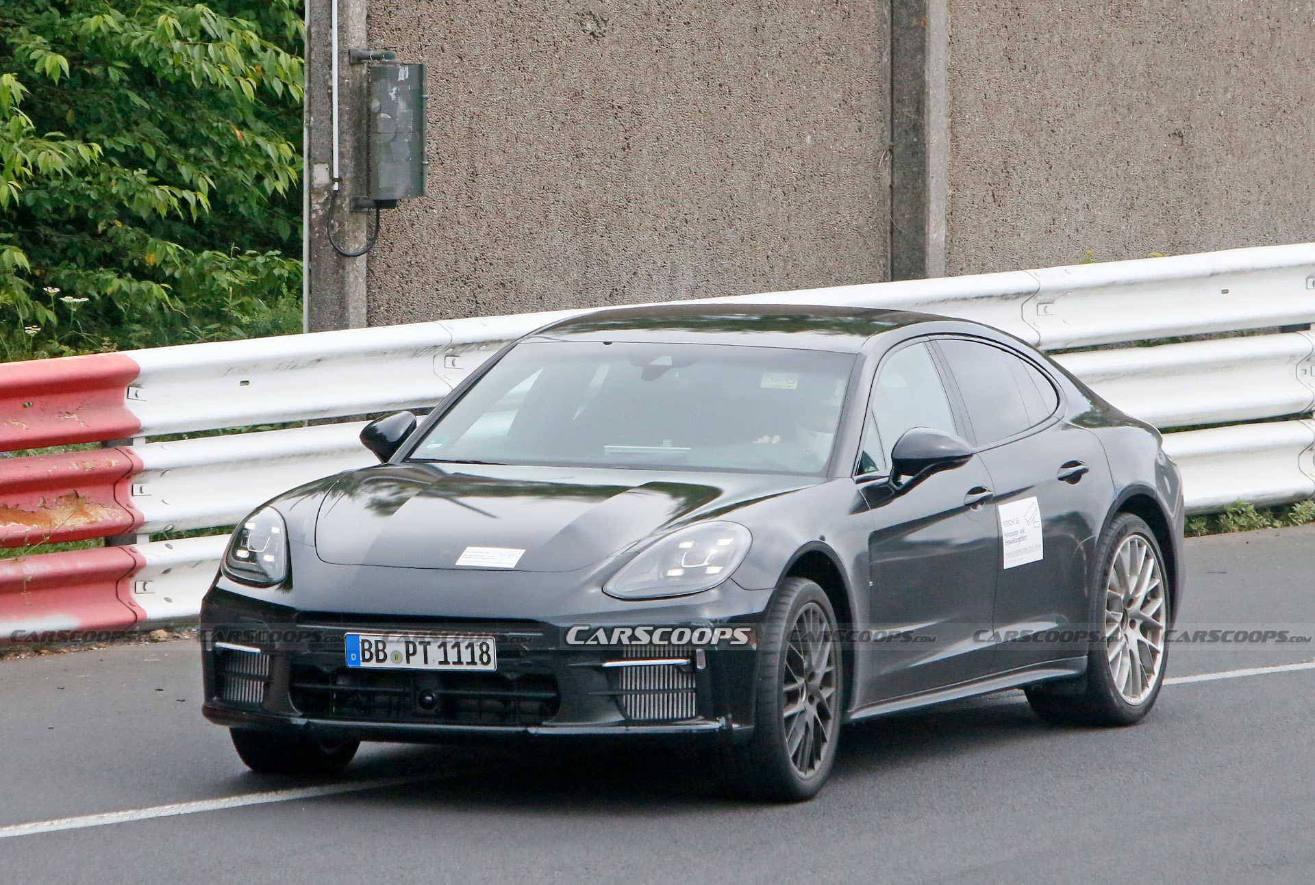 Porsche Panamera Mule Hints At A Turbo GT Performance Flagship