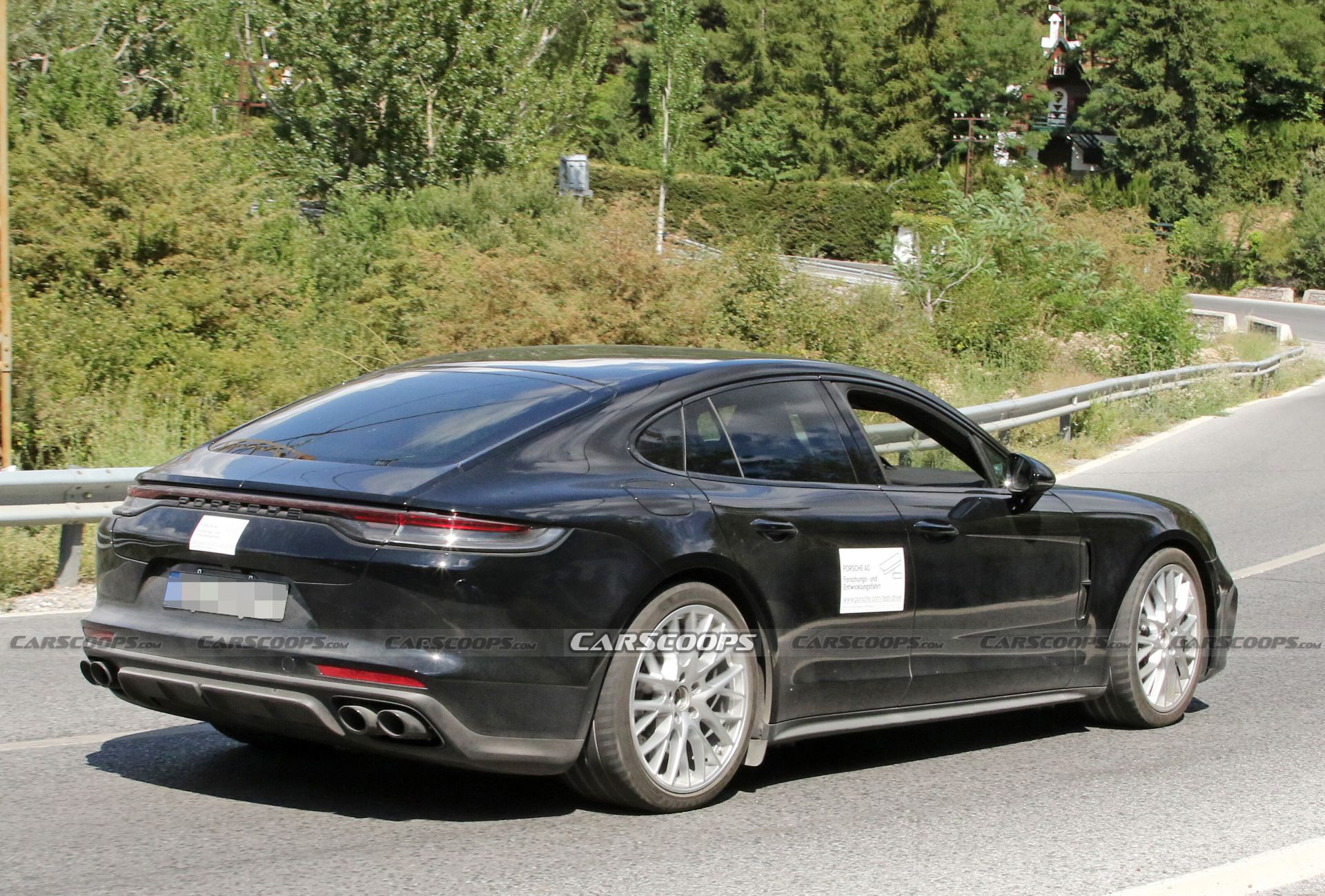 Porsche Panamera Mule Hints At A Turbo GT Performance Flagship