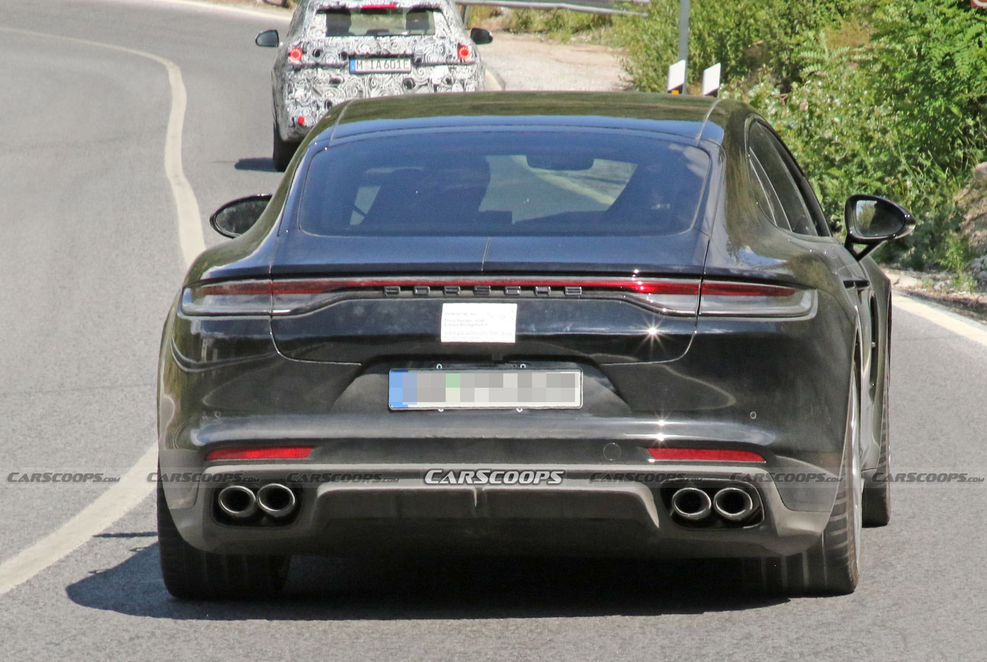Porsche Panamera Mule Hints At A Turbo GT Performance Flagship