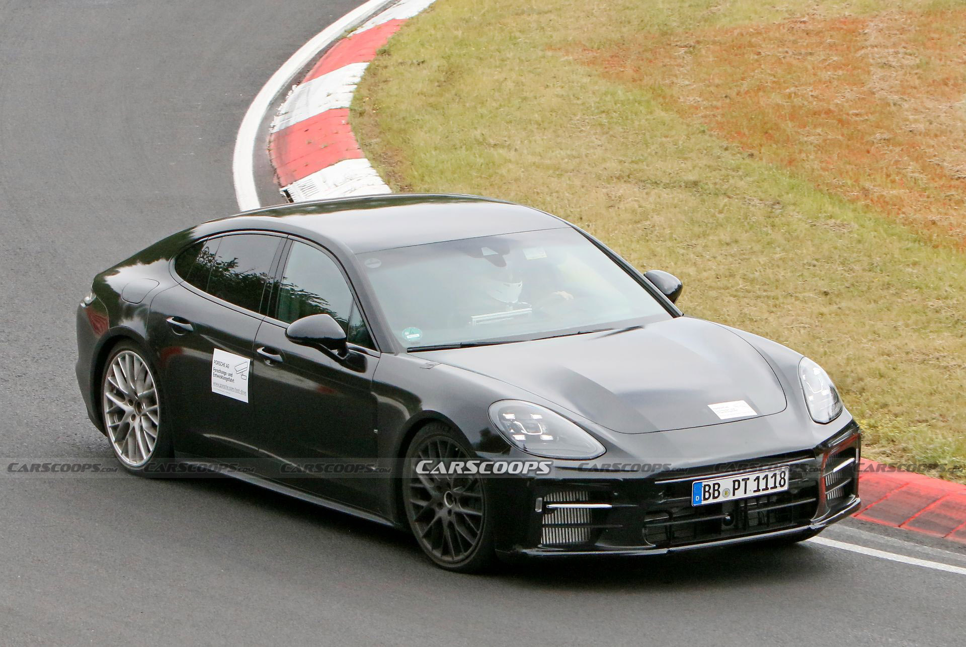 Porsche Panamera Mule Hints At A Turbo GT Performance Flagship