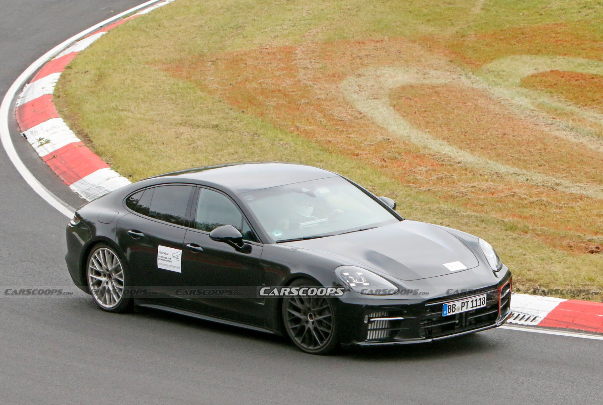 Porsche Panamera Mule Hints At A Turbo GT Performance Flagship