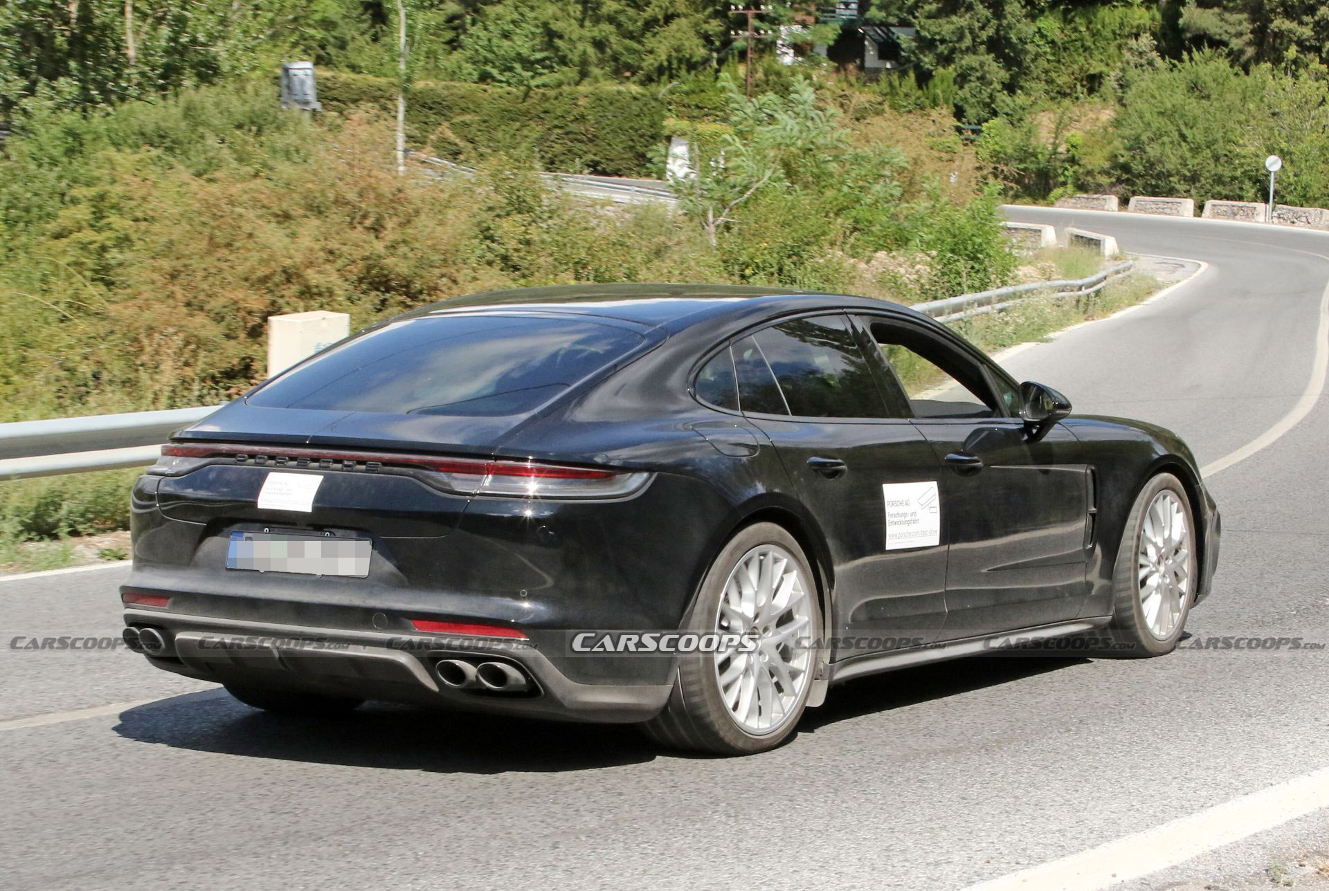 Porsche Panamera Mule Hints At A Turbo GT Performance Flagship