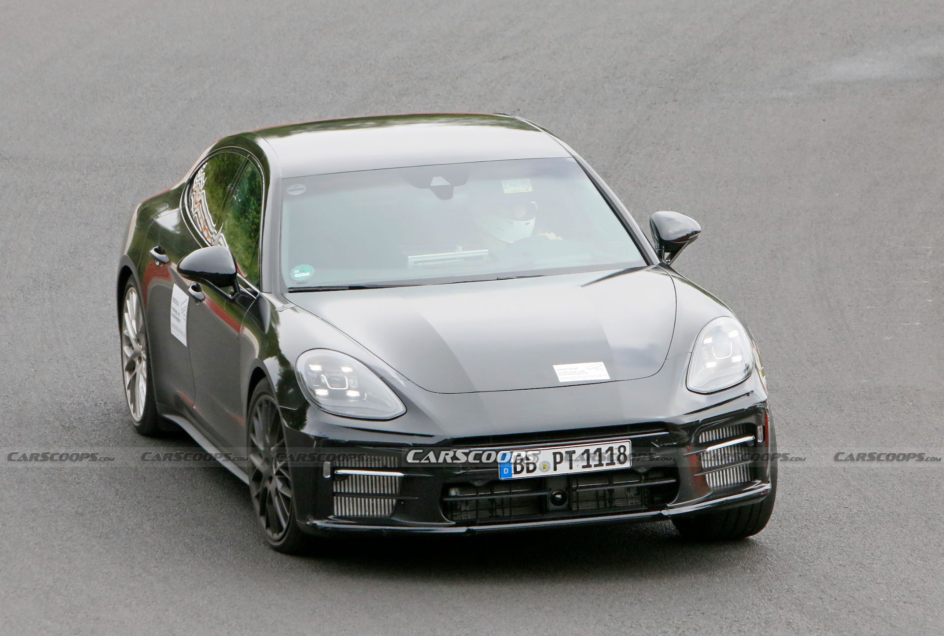 Porsche Panamera Mule Hints At A Turbo GT Performance Flagship