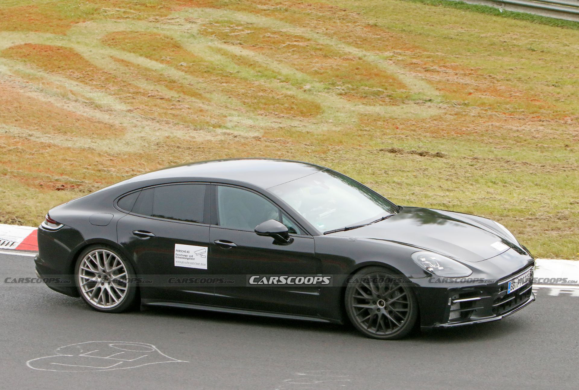 Porsche Panamera Mule Hints At A Turbo GT Performance Flagship