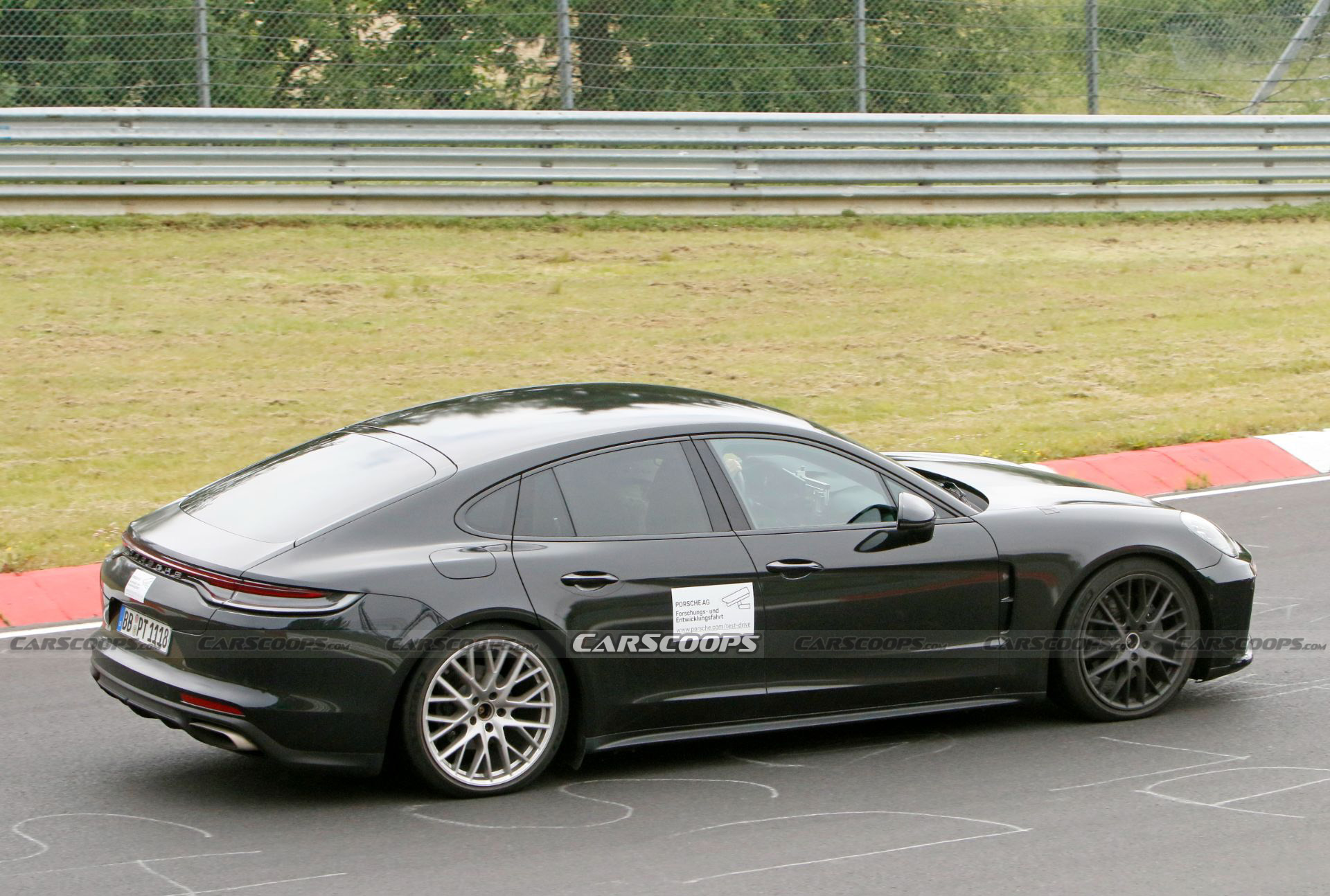 Porsche Panamera Mule Hints At A Turbo GT Performance Flagship