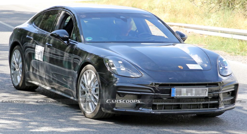  Porsche Panamera Mule Hints At A Turbo GT Performance Flagship