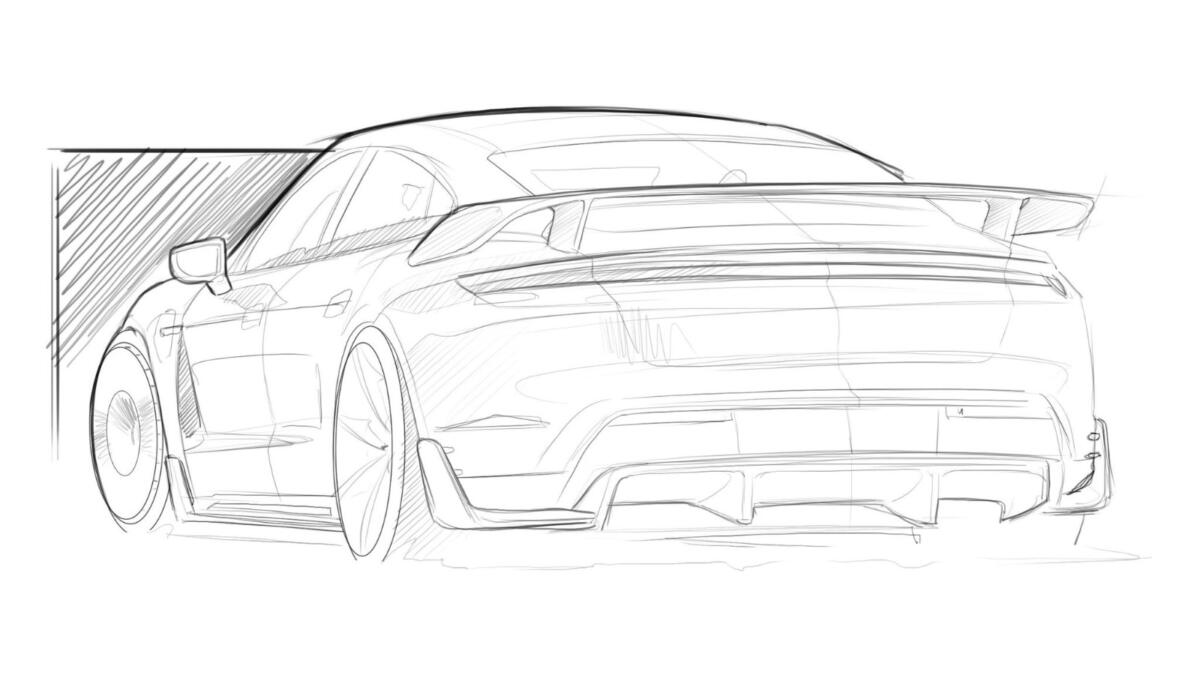 RevoZport’s Porsche Taycan Aerokit Is Fitting Of An RS Badge