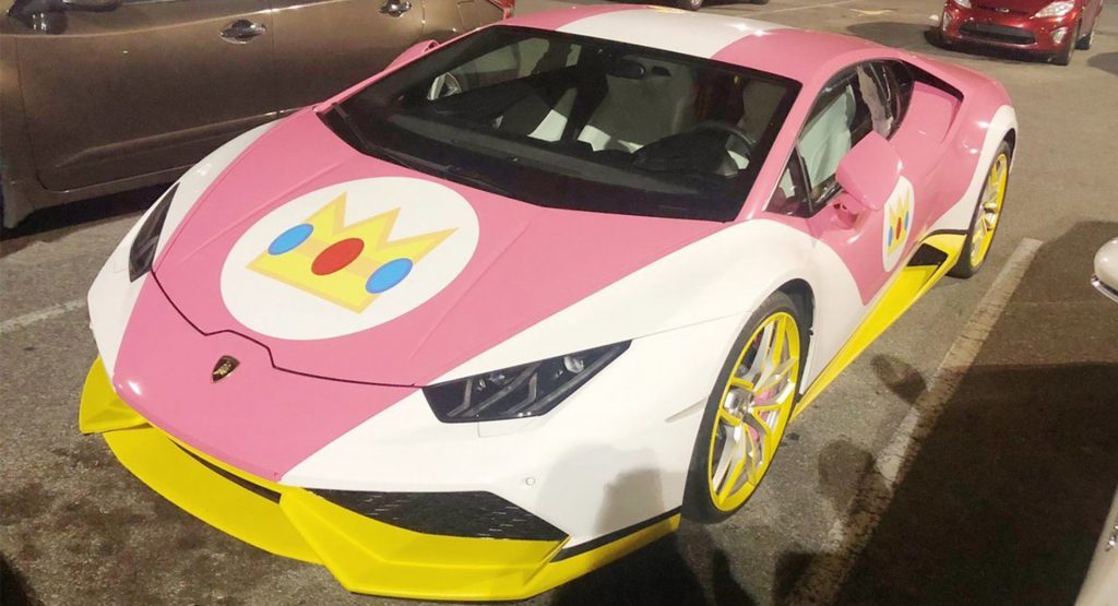 The Owner Of This Lamborghini Huracan Is Clearly A Huge Nintendo Mario Fan