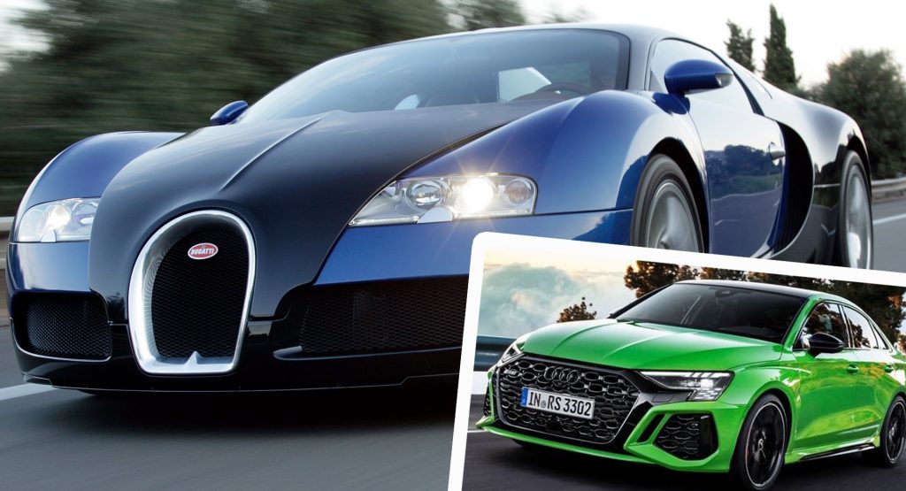  The Bugatti Veyron And 9 Other Exotics That Can’t Outrun The New Audi RS 3 At the Nürburgring