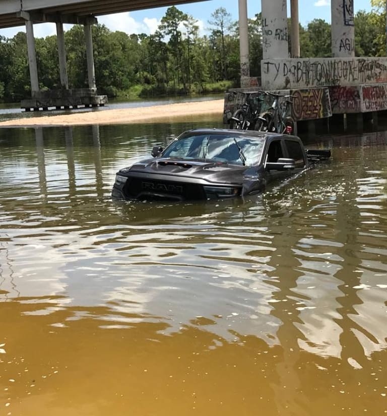 Not Even The Ram 1500 TRX Can Survive A Swim In Deep Water
