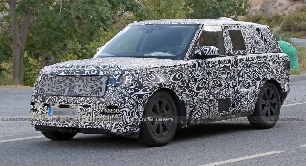 2023 Range Rover Spotted In Hot SVR Guise Under Heavy Camouflage